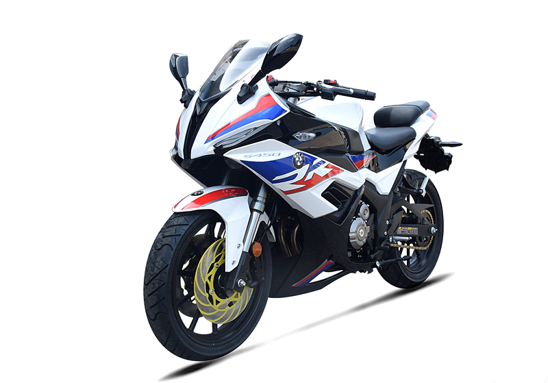 全新国四电喷魔影s450摩托车跑车重型机车400cc双缸水冷电喷整车可