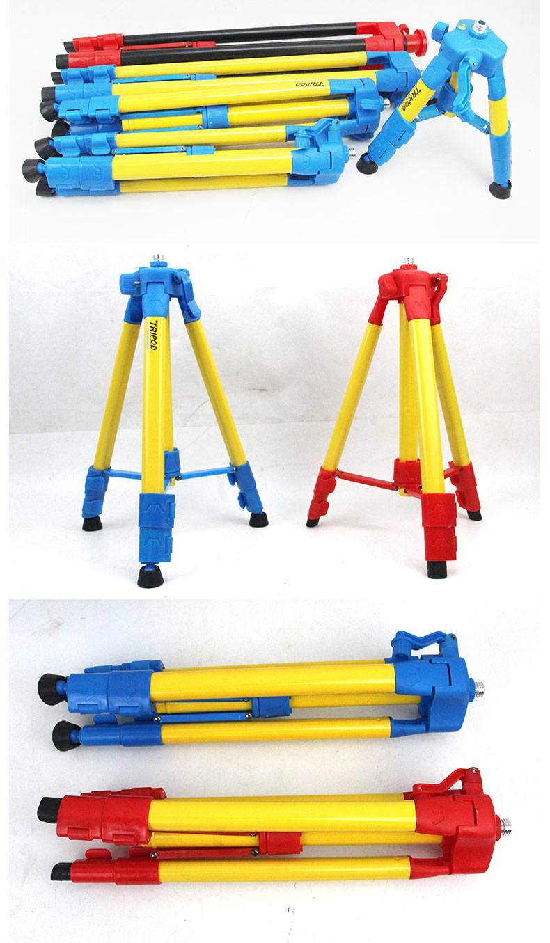 许诺红外线水平仪支架通用三脚架伸缩升降支撑杆激光水准仪加厚三角架