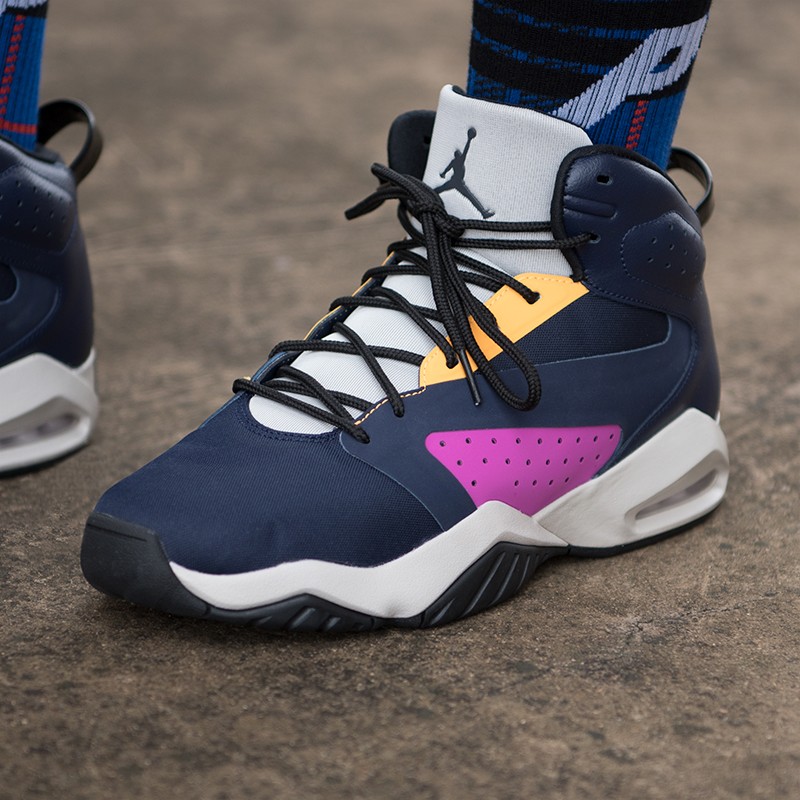 潮耐克airjordanliftoff白水泥白蓝粉大灌篮小aj6运动休闲鞋男鞋篮球
