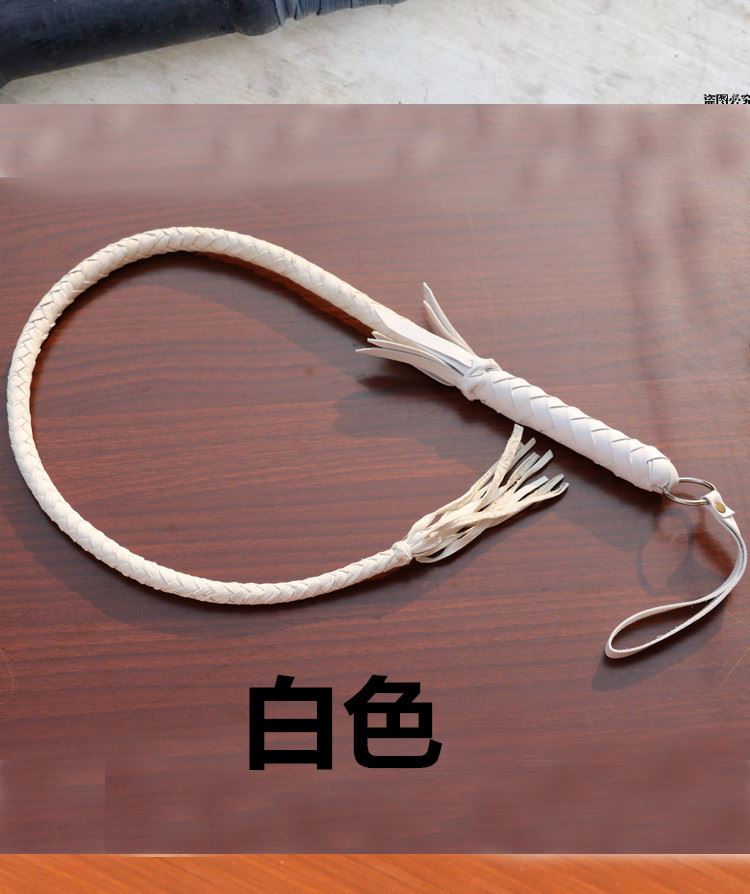 皮鞭赛马鞭子 长鞭软鞭甩鞭牧羊散鞭马术响鞭驯马训犬用品防身流苏 80