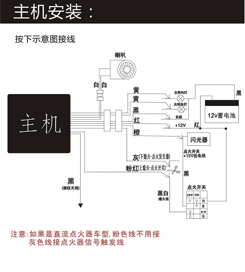 五羊新大洲本田摩托车防盗器遥控熄火报警智能锁电喷国四直流gps简易