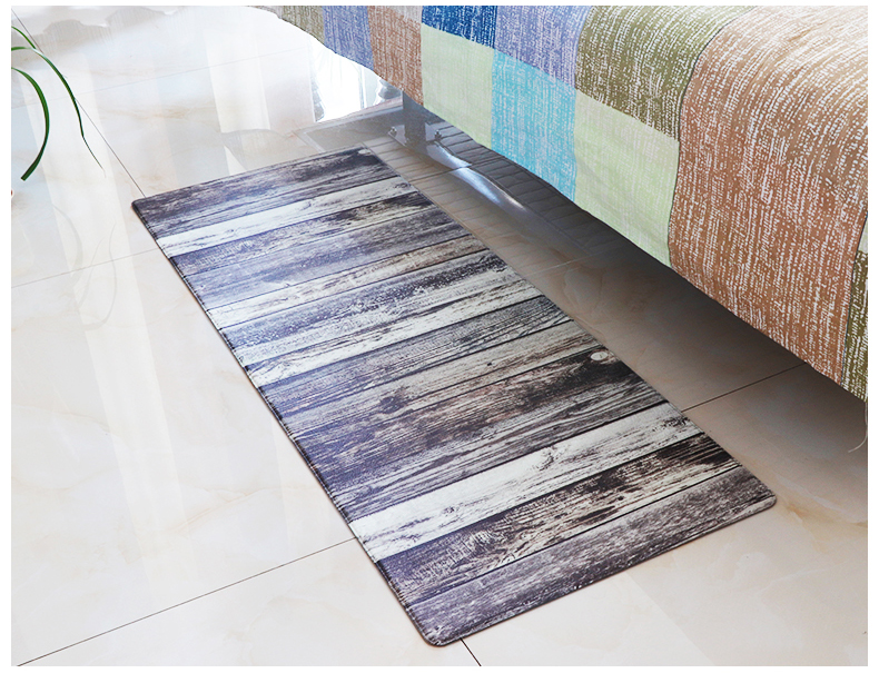 达特迈德厨房地垫长条垫子防油防水pu脚踏垫家用防滑耐脏垫富贵满堂