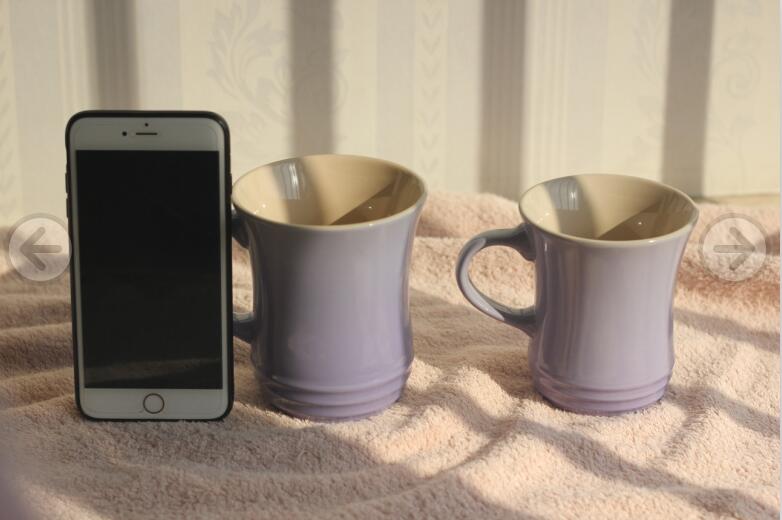 【法国】酷彩le creuset杯子马克杯腰杯360ml/280ml/250mlsn7955 火焰