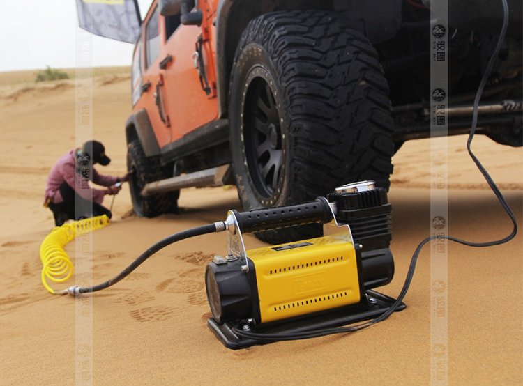 cklde越野车轮胎充气泵天铭tmax快速汽车冲气泵12v电动打气泵便携式