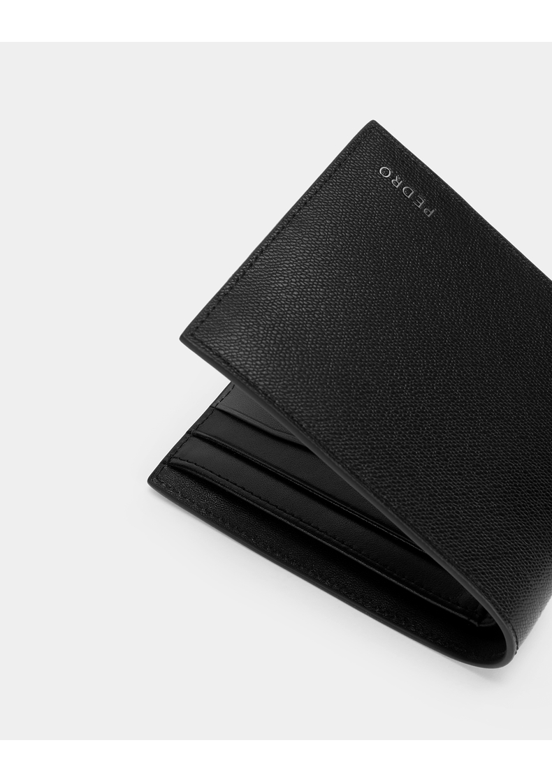 pedro短款钱包男士小牛皮子母钱包pm415940213深棕色r