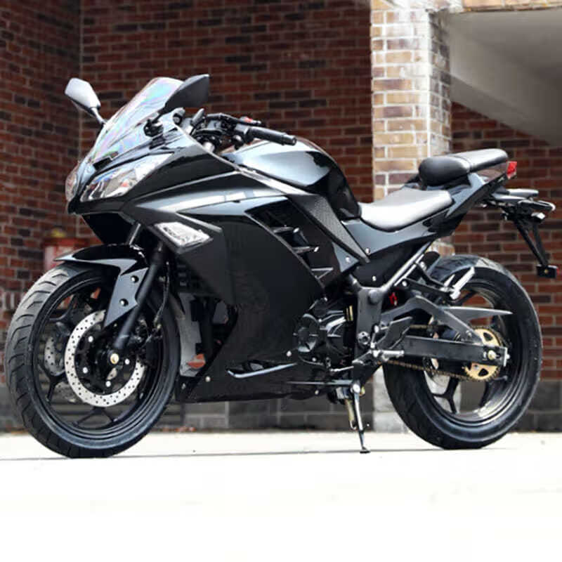 20222022全新国四v6r3小忍者摩托车跑车重机车400双缸水冷电喷整车可