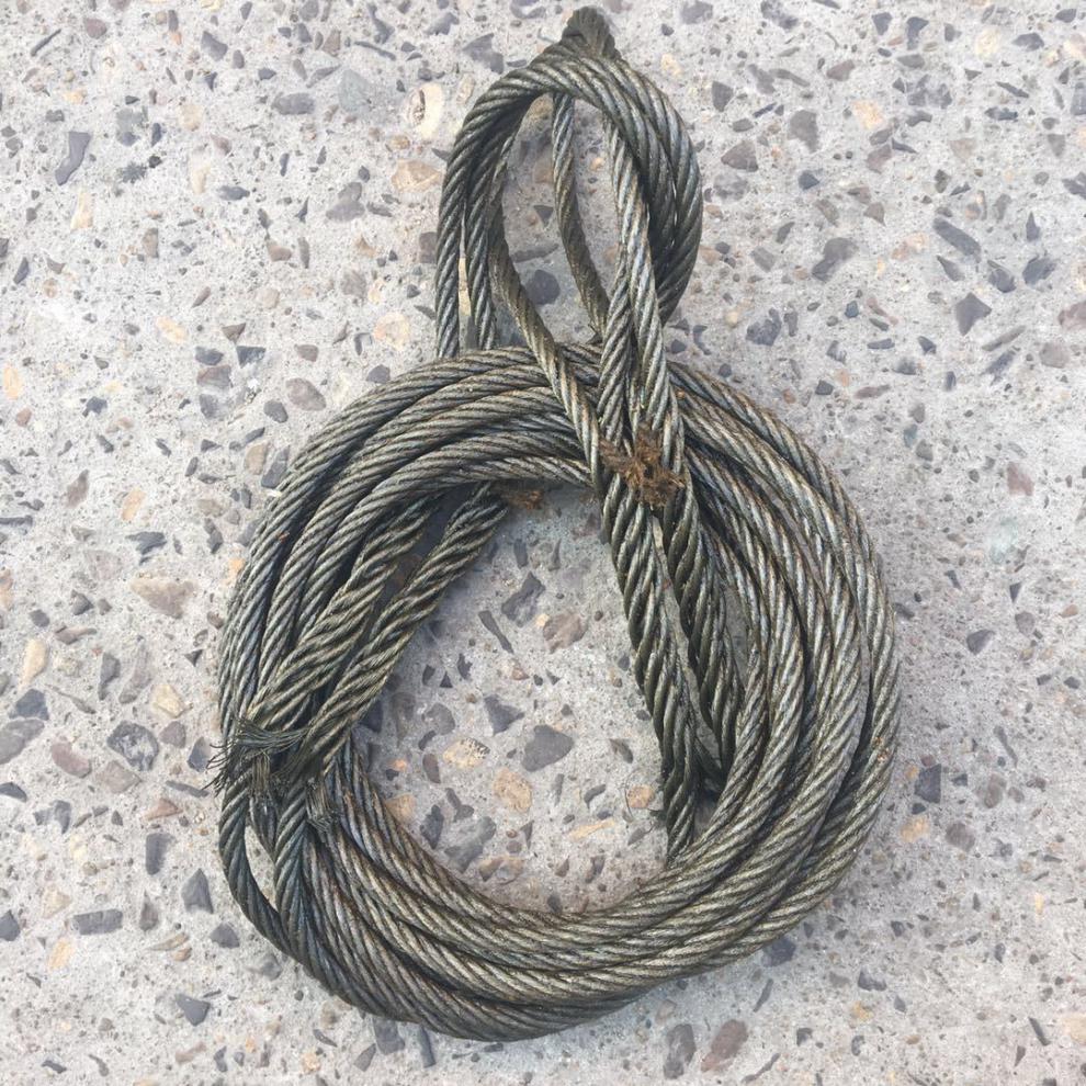 爵士插编钢丝绳起重吊装双扣钢丝绳起重工具钢丝绳吊索具编头子钢丝绳