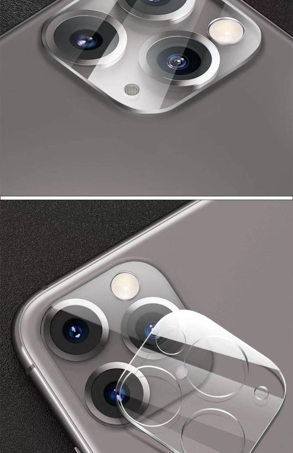 苹果11镜头膜iphone12一体全包玻璃摄像头12propromax钢化手机膜旦榄