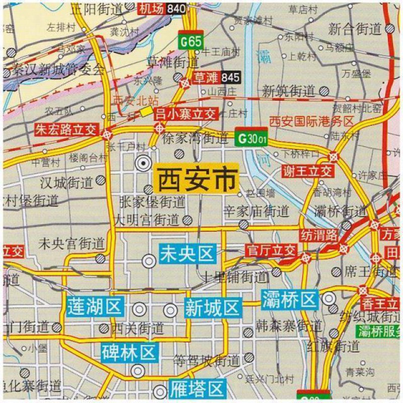 陝懂西安市地圖西安city一座圖讀22城新版一張城市地圖