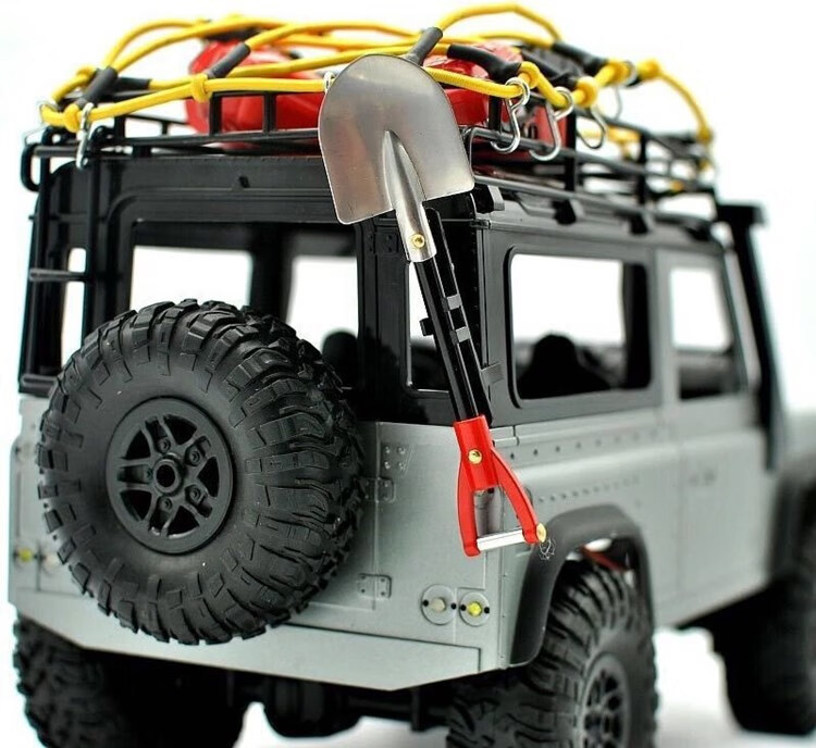 攀爬车心情件莽牛mn99s大g500仿真攀爬模型车 scx10装饰件救援行李网