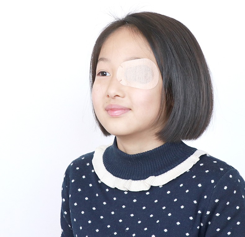 儿童弱视眼贴眼罩全遮盖眼贴单眼斜视训练卡通遮眼贴rh独立包装全彩