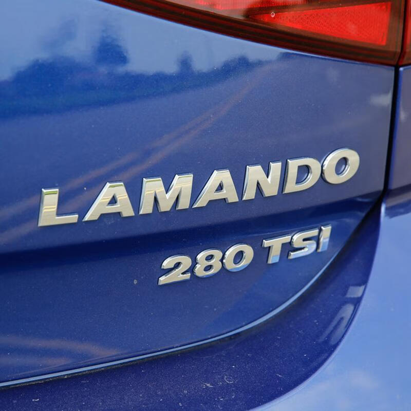 适用于大众16-21款新宝来230 280tsi字母排量标bora后备箱尾车标装饰