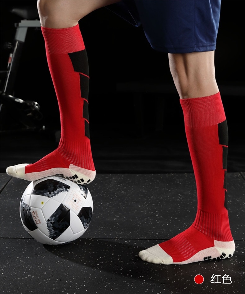 足球袜男中筒加厚毛巾底中筒袜防滑足球神袜耐磨长筒袜子夏季anike