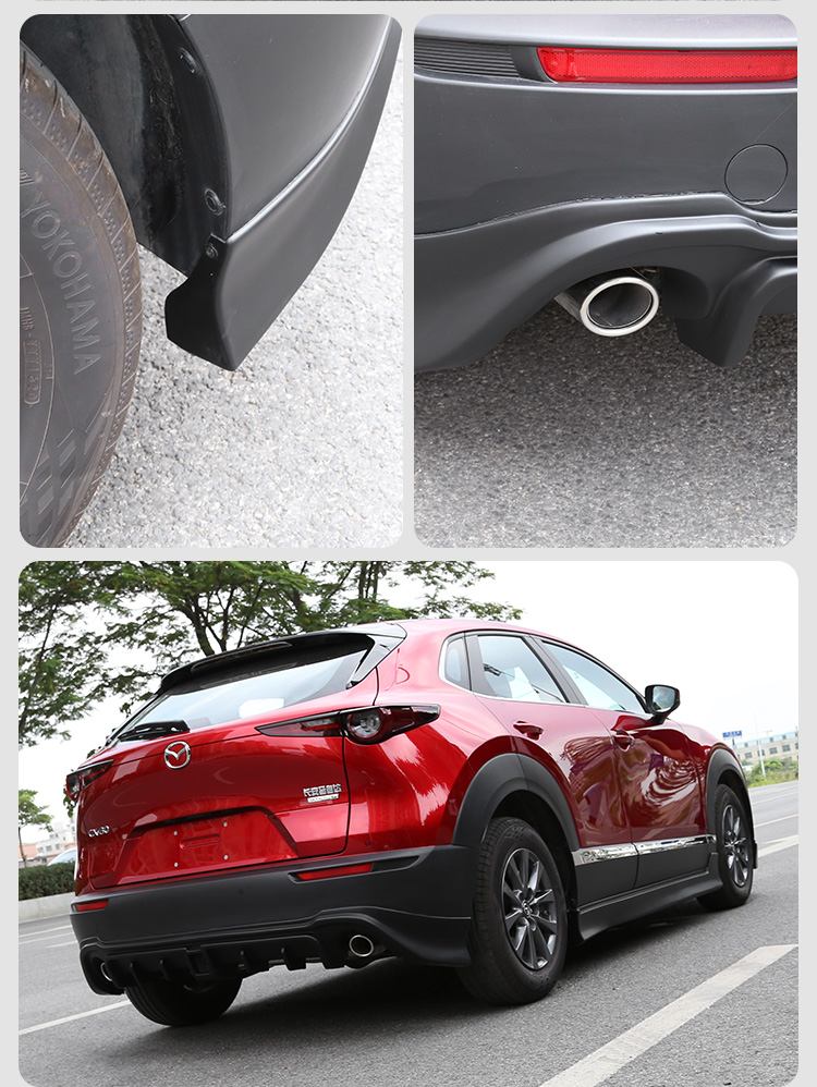 适用于马自达cx30前唇前铲侧裙后唇 全新cx-30改装保险杠大小包围