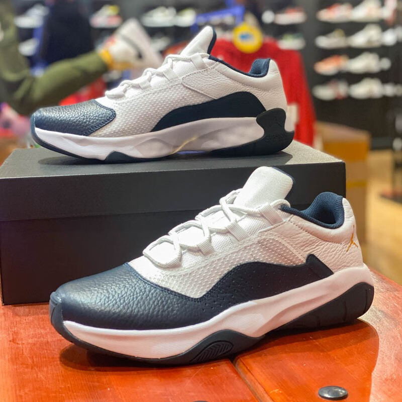 【现货】耐克 jordan 11 cmft low aj11黑红低帮实战篮球鞋 do0751