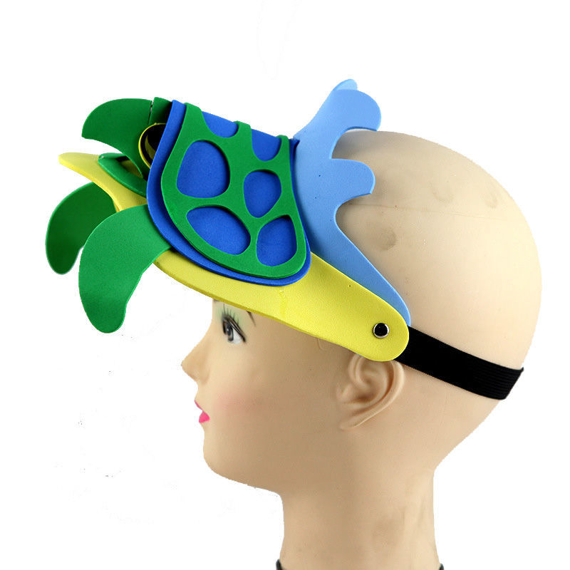 六一儿童节动物头饰卡通立体帽头套面具幼儿园表演道具运动会帽子蜜蜂