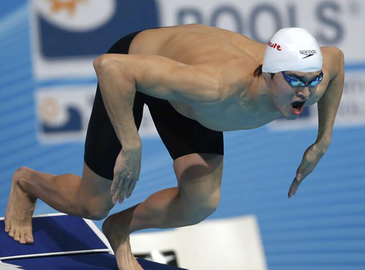 英发yingfa泳裤男士专业竞速型鲨鱼皮面料成人五分泳裤中裤男式儿童