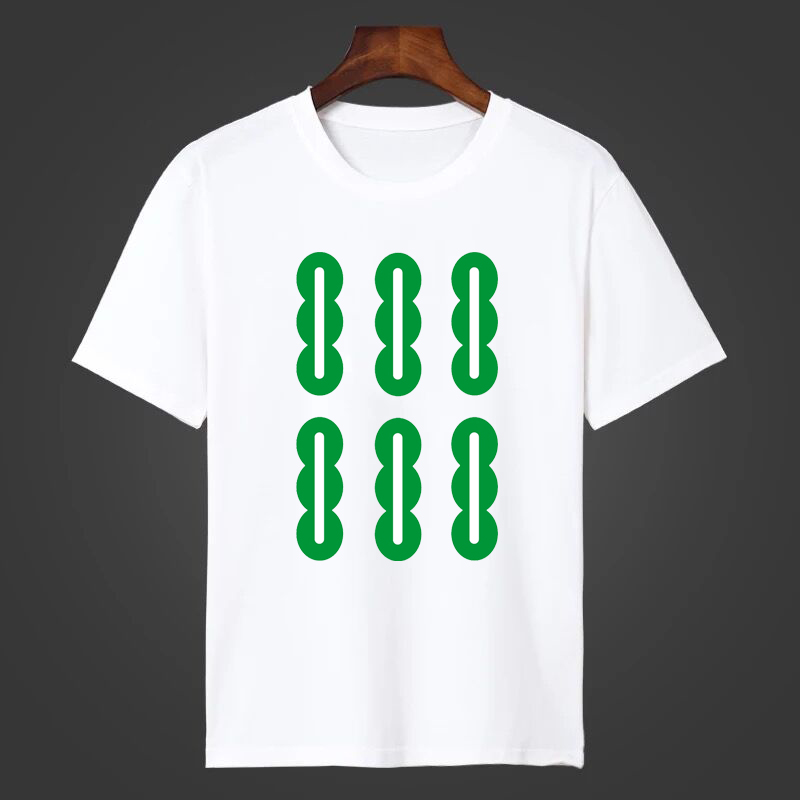 铭桥打麻将图案衣服个性搞笑创意t恤衫半袖个性男女抖音潮服活动服