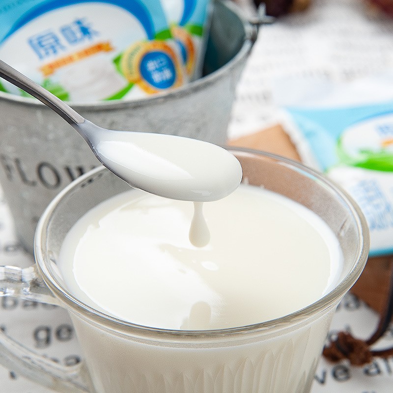 伊利酸奶100g袋装风味发酵乳 新日期 原味10袋(1大袋)【图片 价格