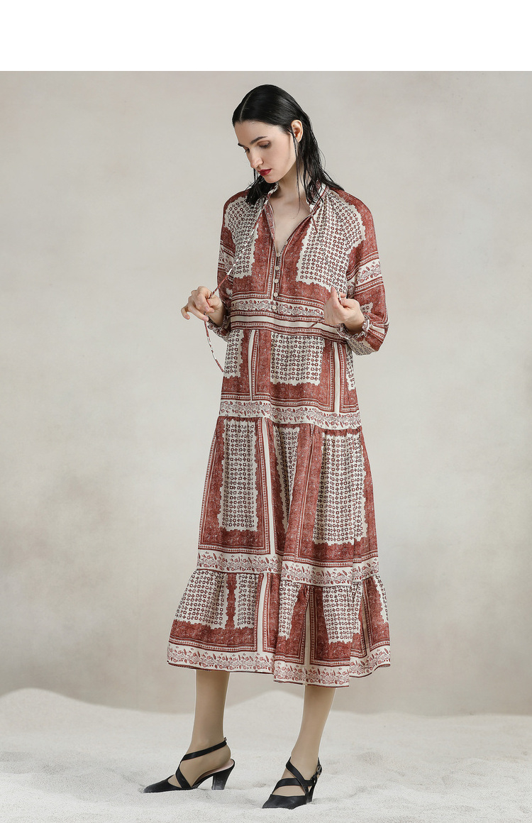 【原创设计】donoratico达衣岩2021春连衣裙(丛摩洛哥春游记之一) 然