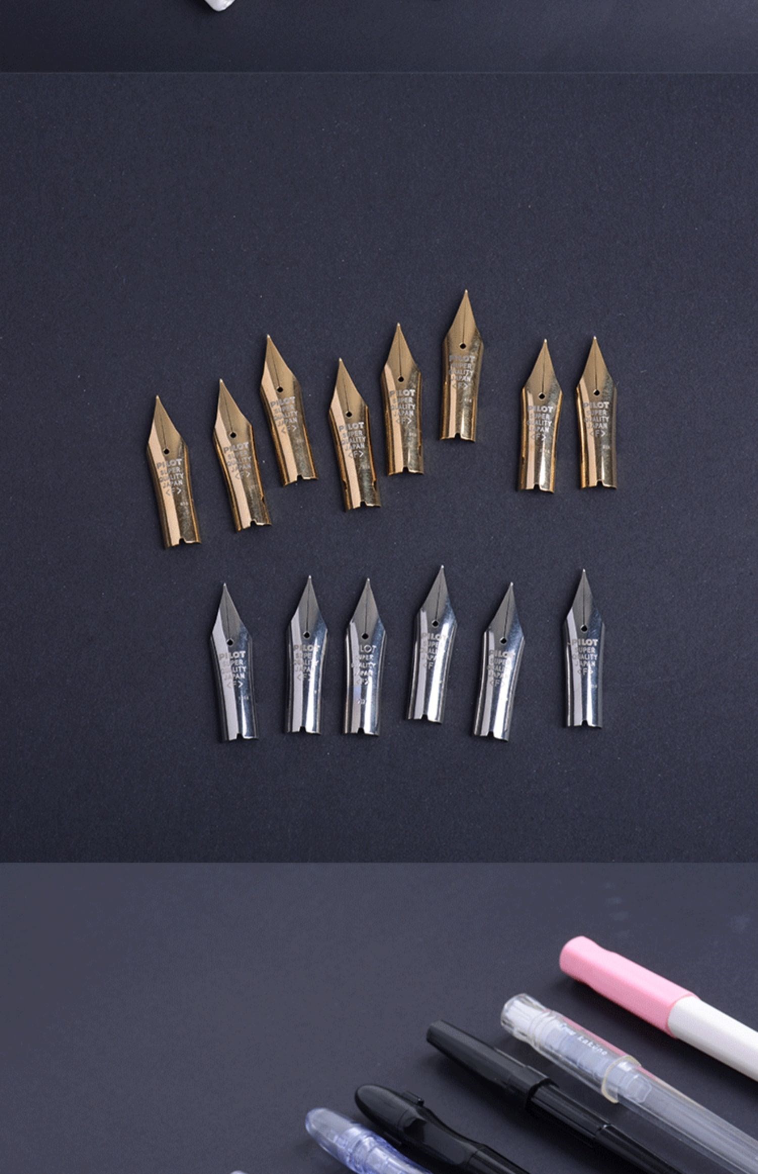 百乐贵妃78g dpn-70 88g钢笔 笔尖2f笔舌2f笔帽2f笔杆2f笔握原装配件