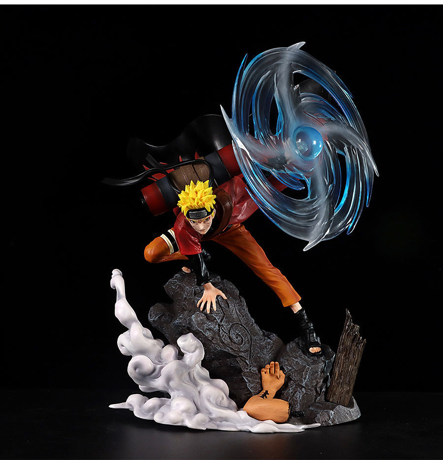 火影忍者蛤蟆仙人鸣人手办大型漩涡螺旋丸gk雕像超大模型摆件礼物