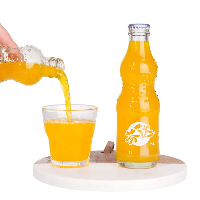 橙色的雪碧饮料图片
