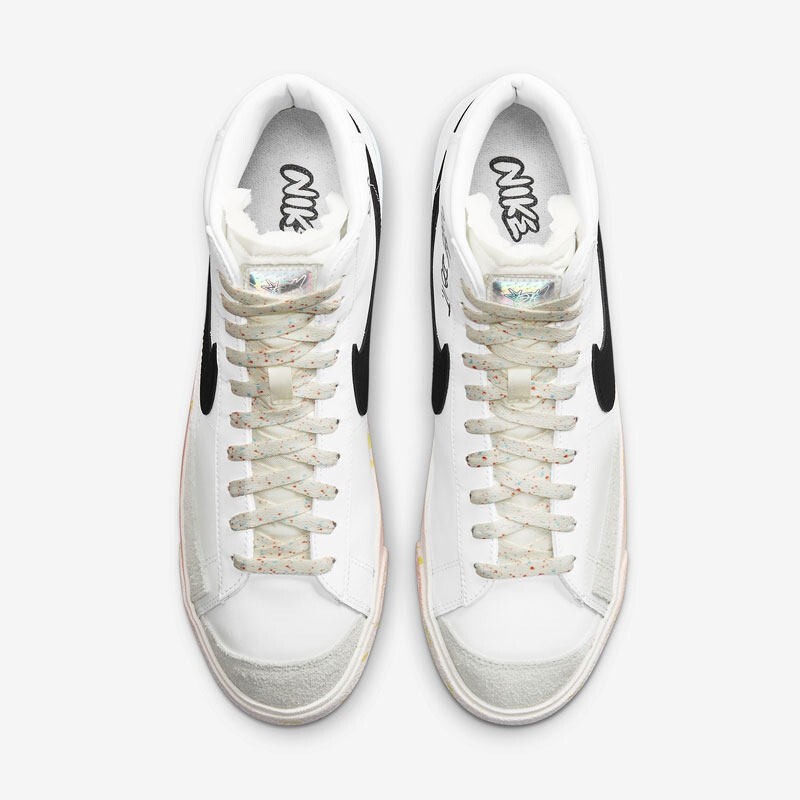 【现货】nike blazer mid 77 耐克多彩拼色男子麂皮休闲 dm0859-100