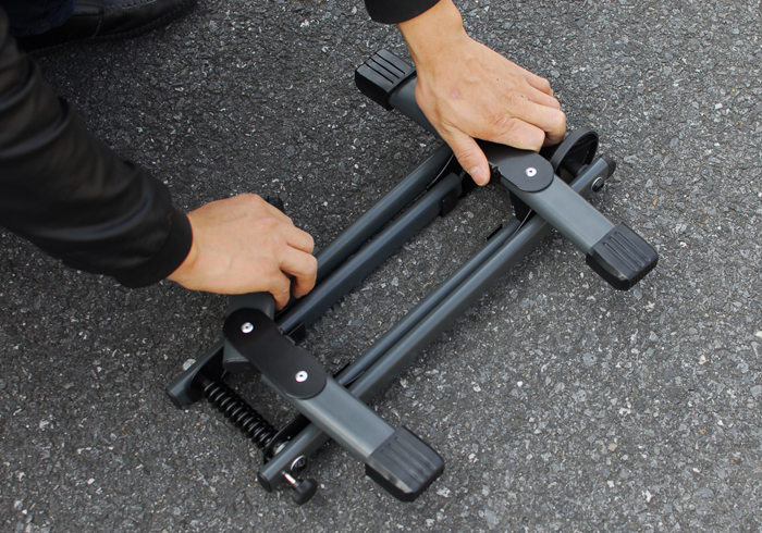 佧森滋自行车单双杆停放架公路车立式停车架山地车维修驻车架脚撑展示