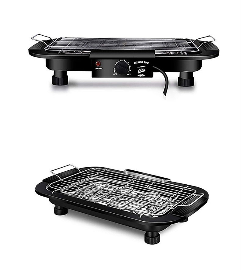 豪晟电烧烤炉烧烤用具烧烤架家用电烤无烟烤肉炉盘锅室内烧烤串机架子