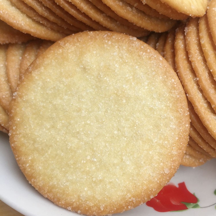 老式饼干 70后甜薄脆8090后怀旧经典香酥整箱小时候的零食 白糖黑芝麻