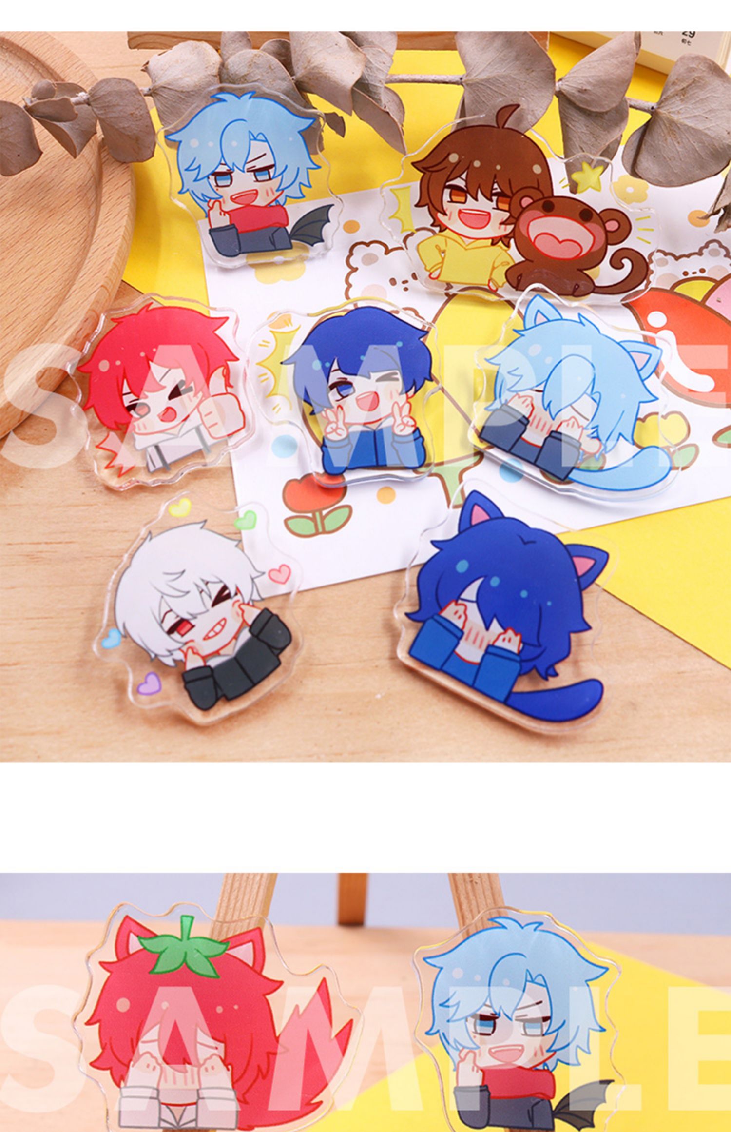 阴阳怪气周边 cos周边某幻阴阳怪气男团徽章老番茄lex