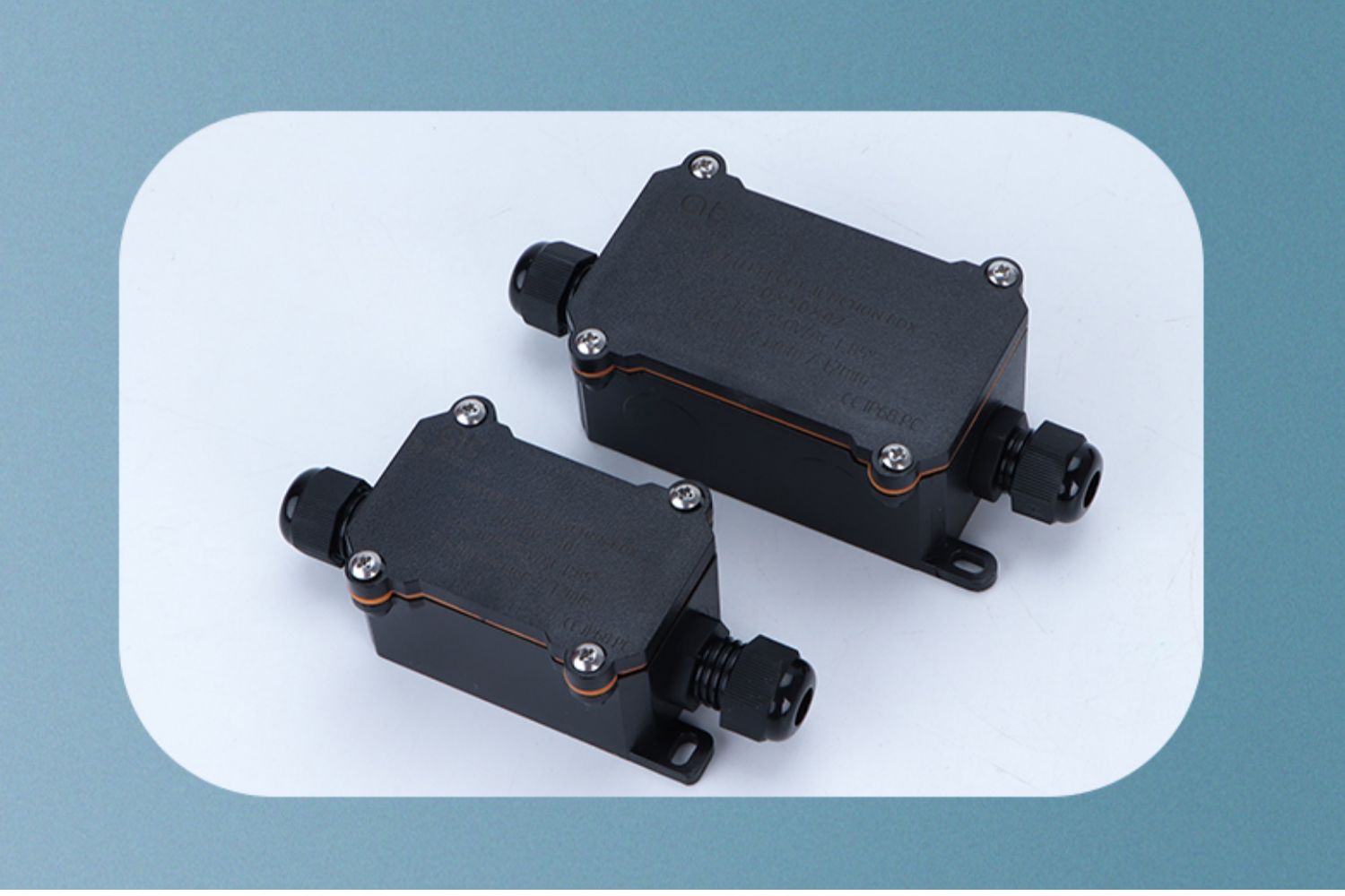 户外防水接线盒ip68塑料室外防雨分线盒端子盒路灯分支过线盒阻燃