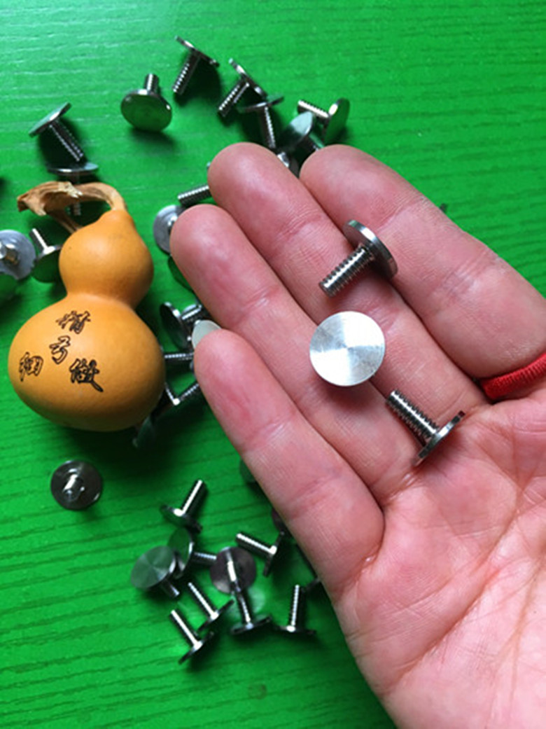 钛合金弓头 圆撑头弓头片 木质弹弓药片头 花瓶头 飞虎木器弹弓弓头