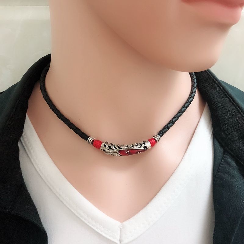 男士挂件男生 千里眼黑绳45厘米品牌: oimg 商品名称:项链男韩版个性