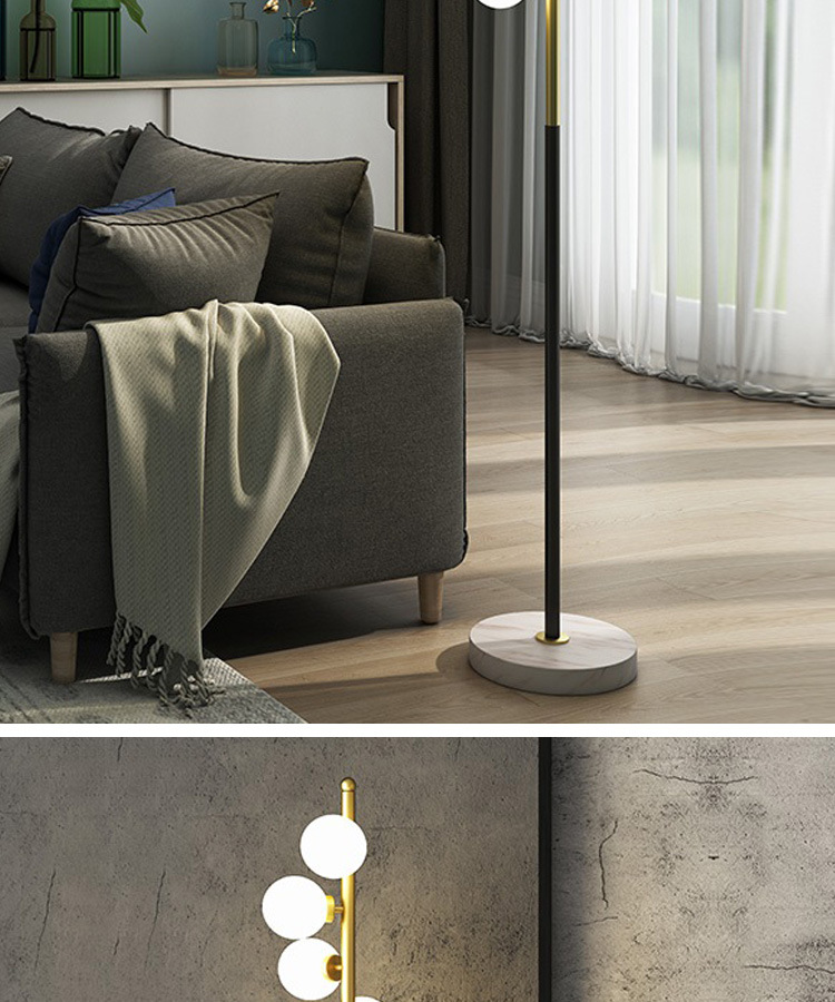 北欧设计师落地灯客厅卧室酒店装饰简约立式艺术地灯北欧落地灯