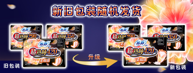 106019-【特惠】苏菲(Sofy)卫生巾姨妈巾日用夜用套装批发日夜组合装 日用45片+夜用14片+加长夜用4片-详情图