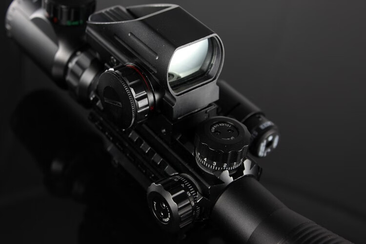 四变点全息瞄准镜红点瞄准器 红膜551 552 553 m2小海螺快拆558光学镜