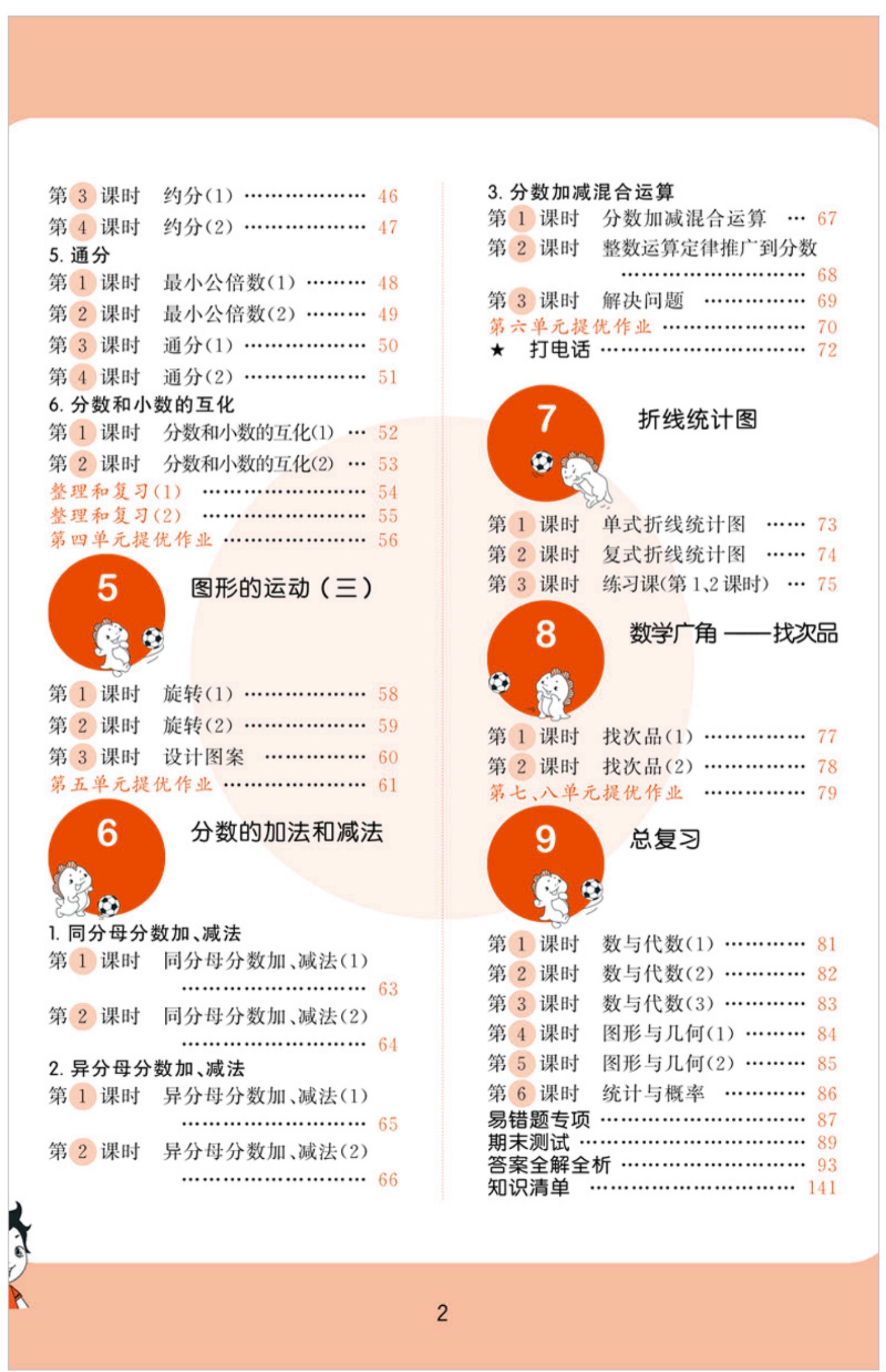 2021版53天天练五年级下册数学人教版教辅小学生5年级下册教材同步