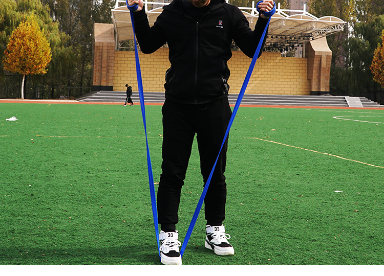 拉力带田径跑步阻力带男女力量训练加厚弹力绳橡皮带篮球橡胶带绿色3