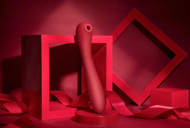 wavaw轻奢动棒女舌舔可弯曲吮吸震用多频静音振动按摩棒秒快感夫妻