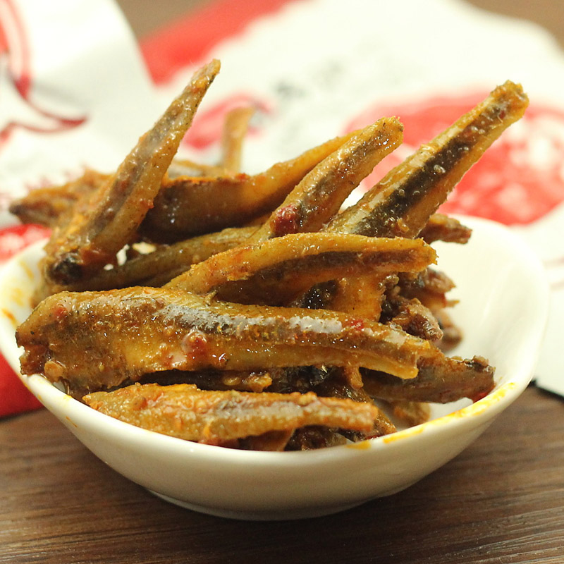 【优选好物】鱼孜然鱼仔无头小鱼仔香辣味毛毛鱼仔校园休闲鱼零食 75g