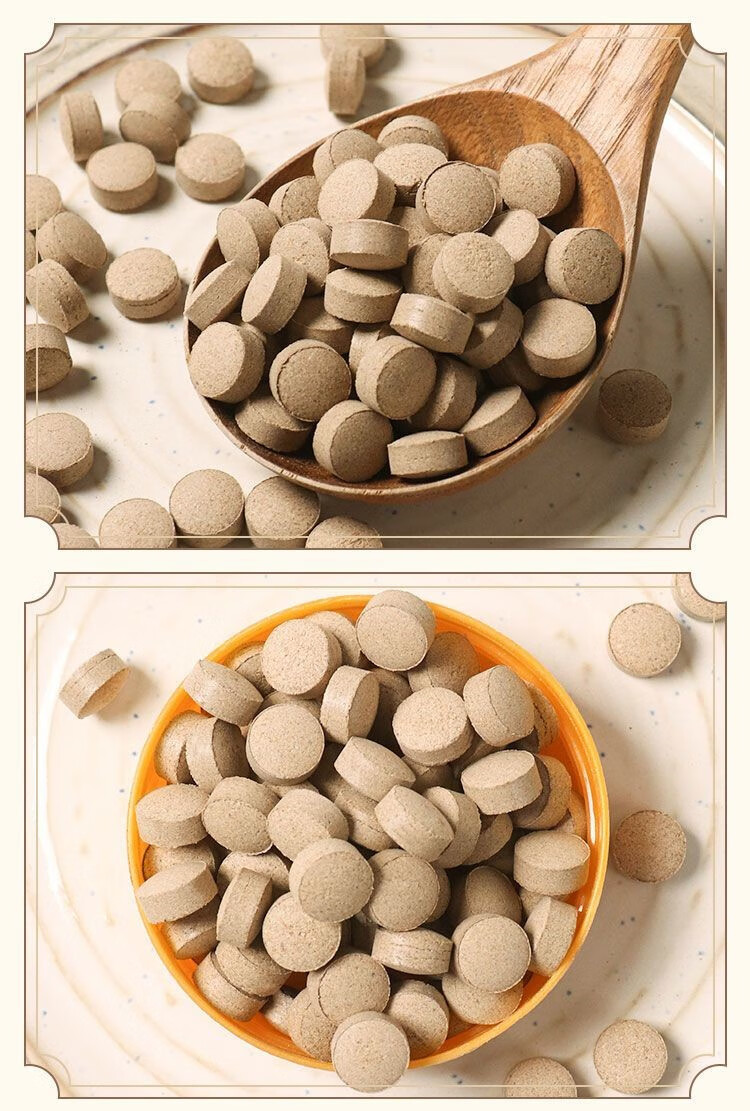 北京同仁堂原料气血三宝片黄芪当归党参组合气血双补两虚滋补压片党参