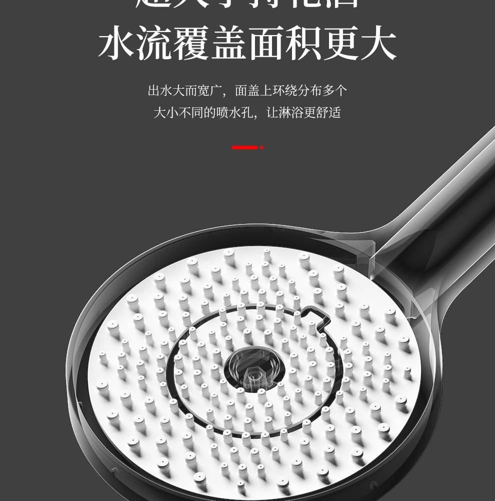 moekapoloo马可波罗枪灰色恒温淋浴花洒套装增压淋雨顶喷淋浴器明装全