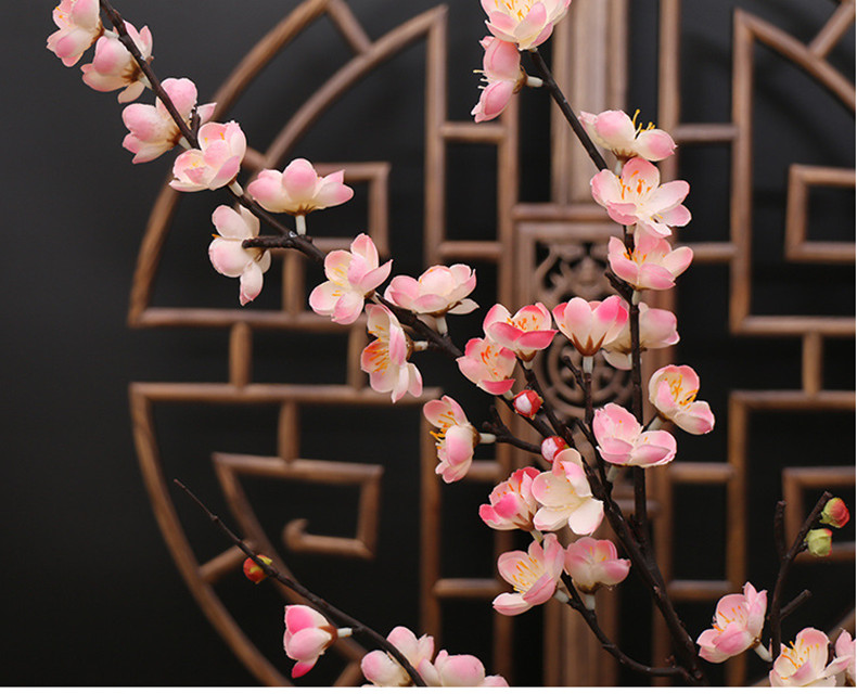 花艺赫家饰huayihejiashi仿真梅花枝腊梅