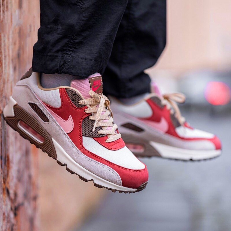 nike耐克新款airmax90男女鞋气垫情侣缓震彩蛋拼接运动休闲轻便跑步鞋