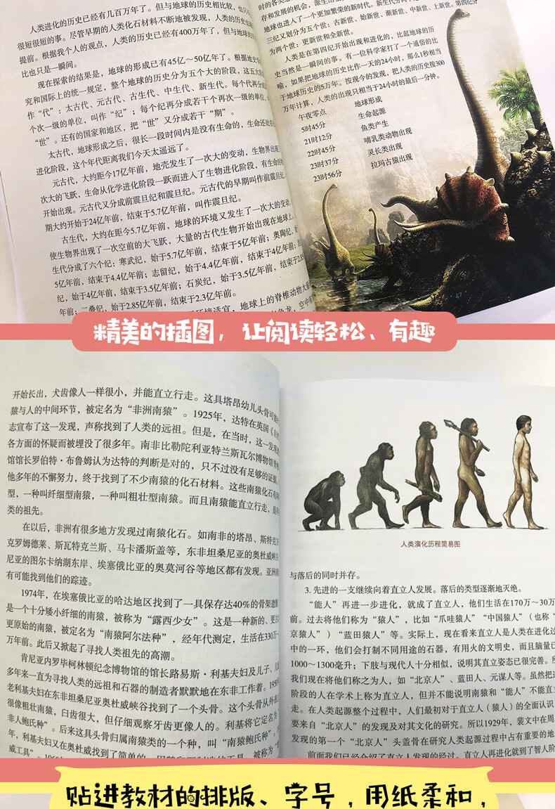 人類起源的演化過程四年級課外書經典書目快樂讀書吧下冊適合的小學生