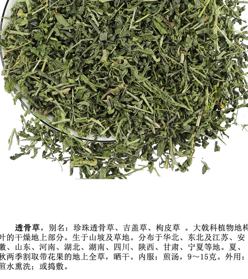透骨草500g克野生透骨草粉中药草药泡脚珍珠透骨草中药材