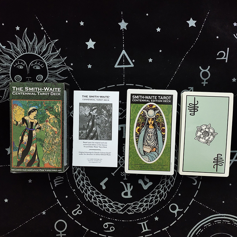 百年韋特史密斯無邊框塔羅牌 smith waite tarot 新手入門贈翻譯 百年