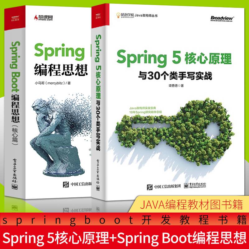 原理与30个类手写实战springboot编程思想核心篇java编程教材图书籍